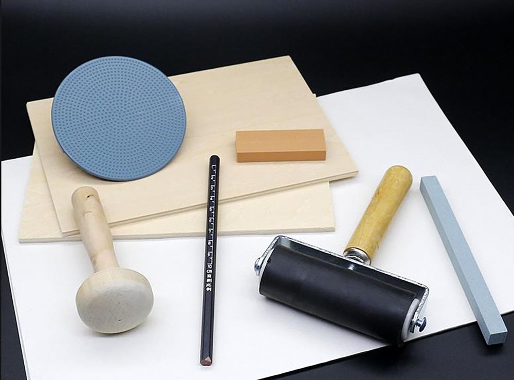 3 Pack Rubber Roller Brayer Rollers, Art Craft Roller Print,Ink,Stamping Tools