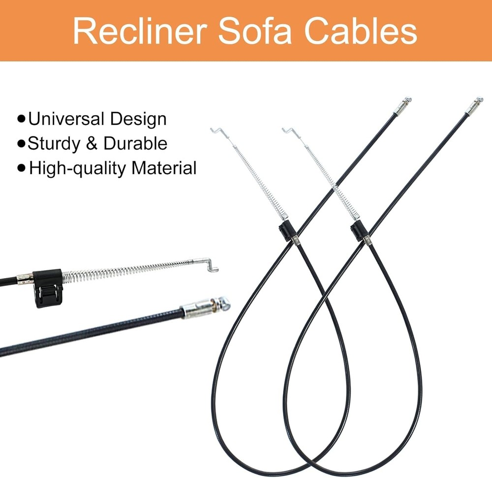 Sofa Recliner Release Pull Handle Replacement Universal Chair Couch Cable Lever,
