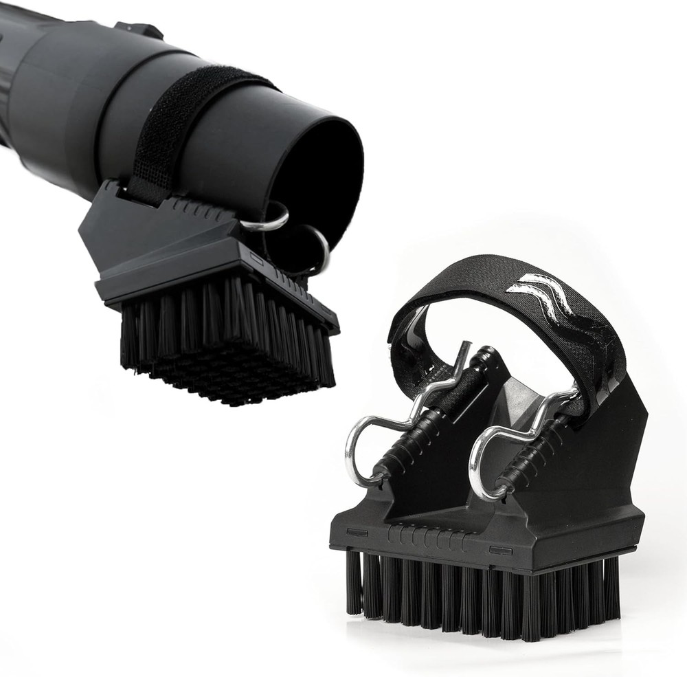 Blower Brush Universal Leaf Attachment – Effortlessly Clear Black