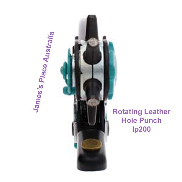 Rotating Leather Hole Punch - 6 hole sizes.