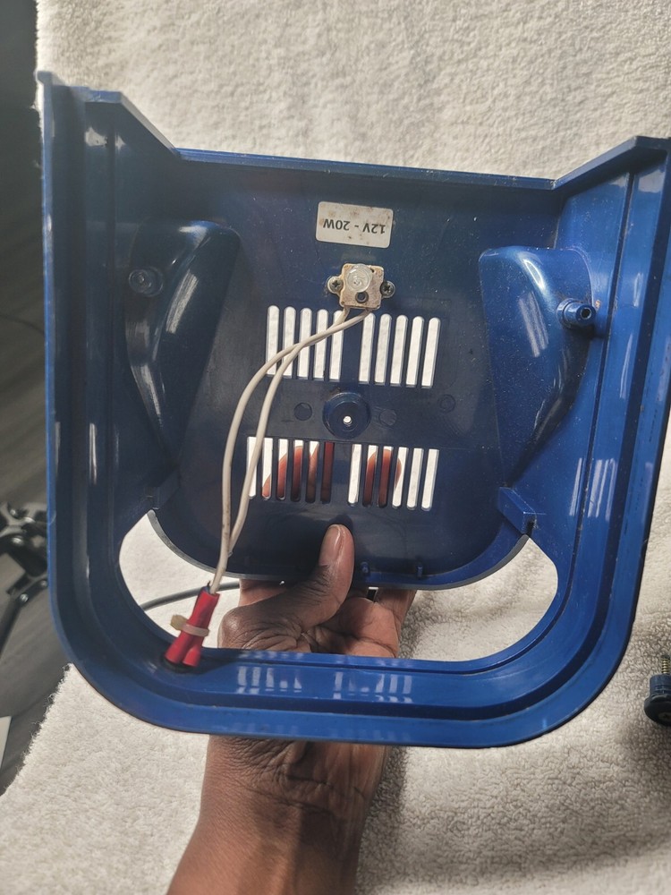 Faby FP Complete Lighted New Style Blue Back Lid FB1