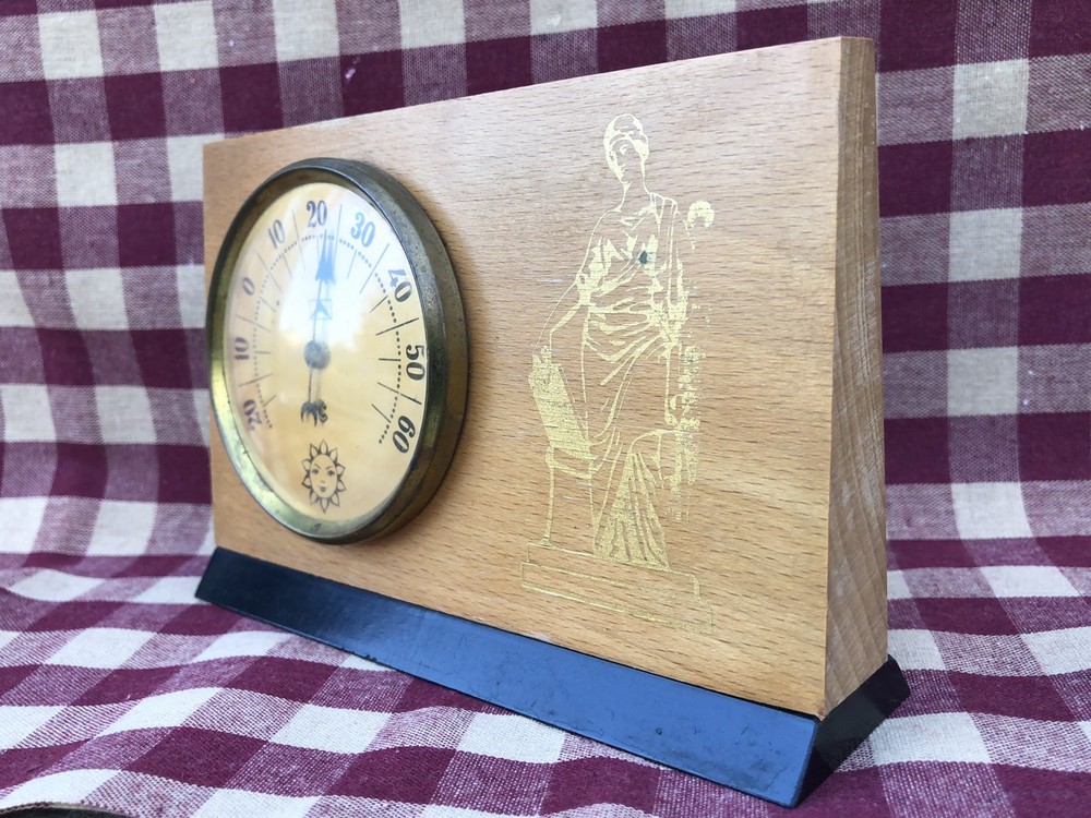 Soviet tabletop Barometer-Hygrometer atmospheric pressur USSR