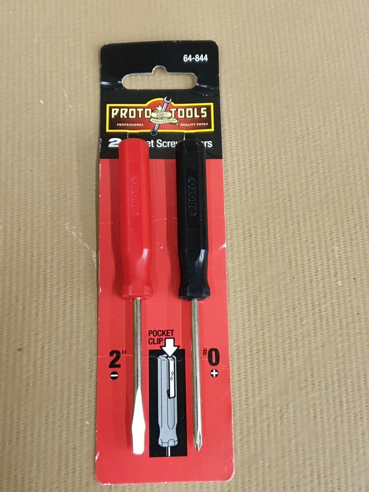 Proto tools 2 pocket screwdrivers