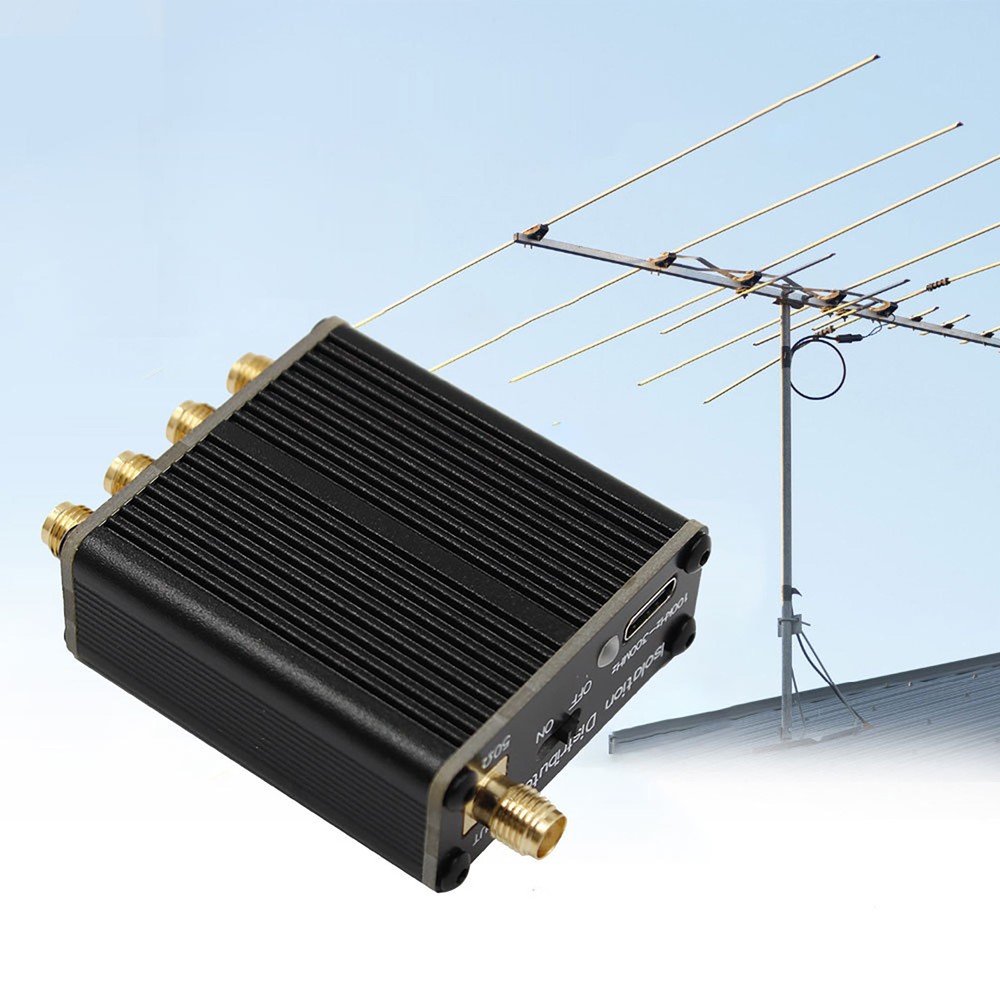 Active RF Isolation Splitter for GPSDO Clock Source Radio Antenna SDR 150MHz