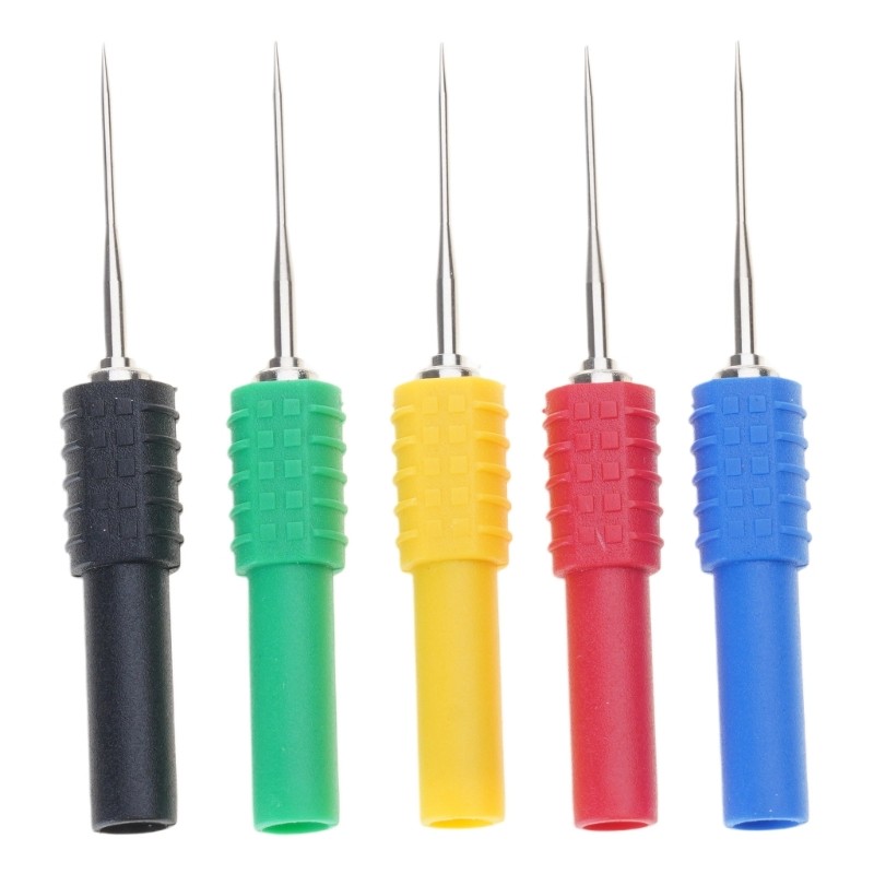 Multimeter Test Probe Back Probes Insulation Piercing Needle Car Repair Tool Set