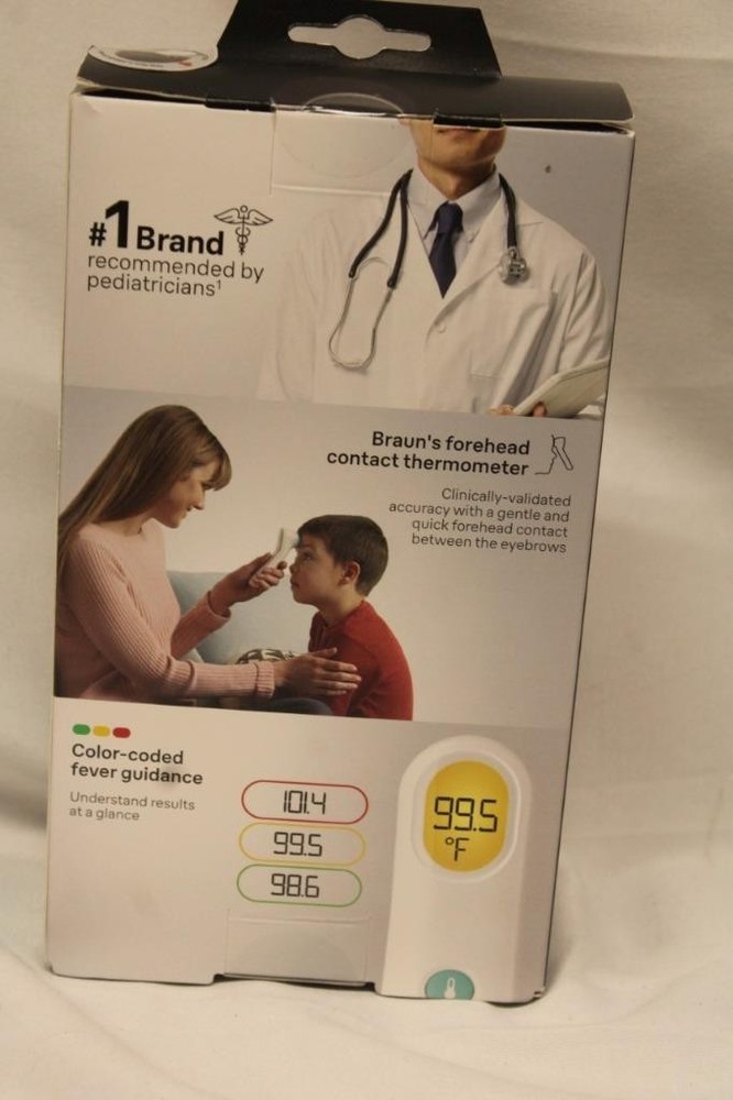 Braun BFH175 Forehead Thermometer - White - NEW!