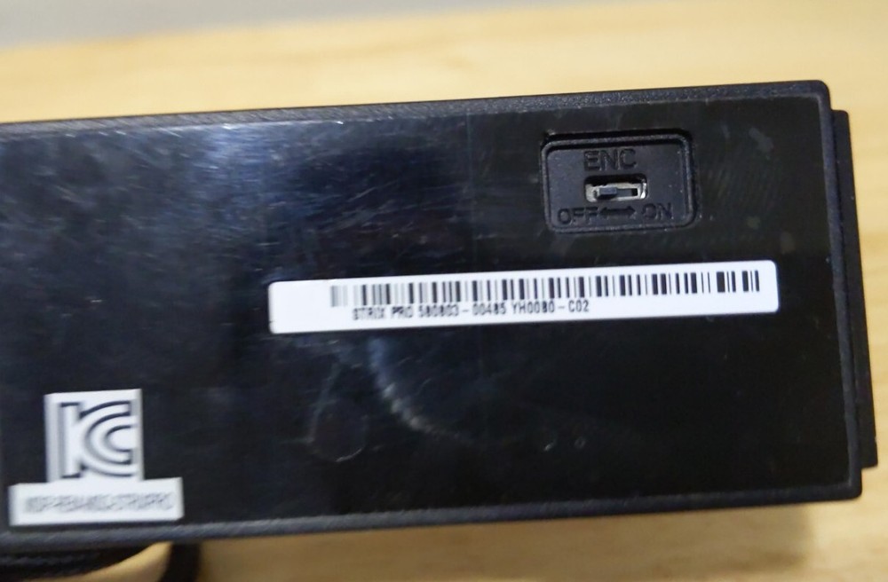 OEM Asus Strix Pro USB Audio Volume Control Box Pod Hub Tested & Working