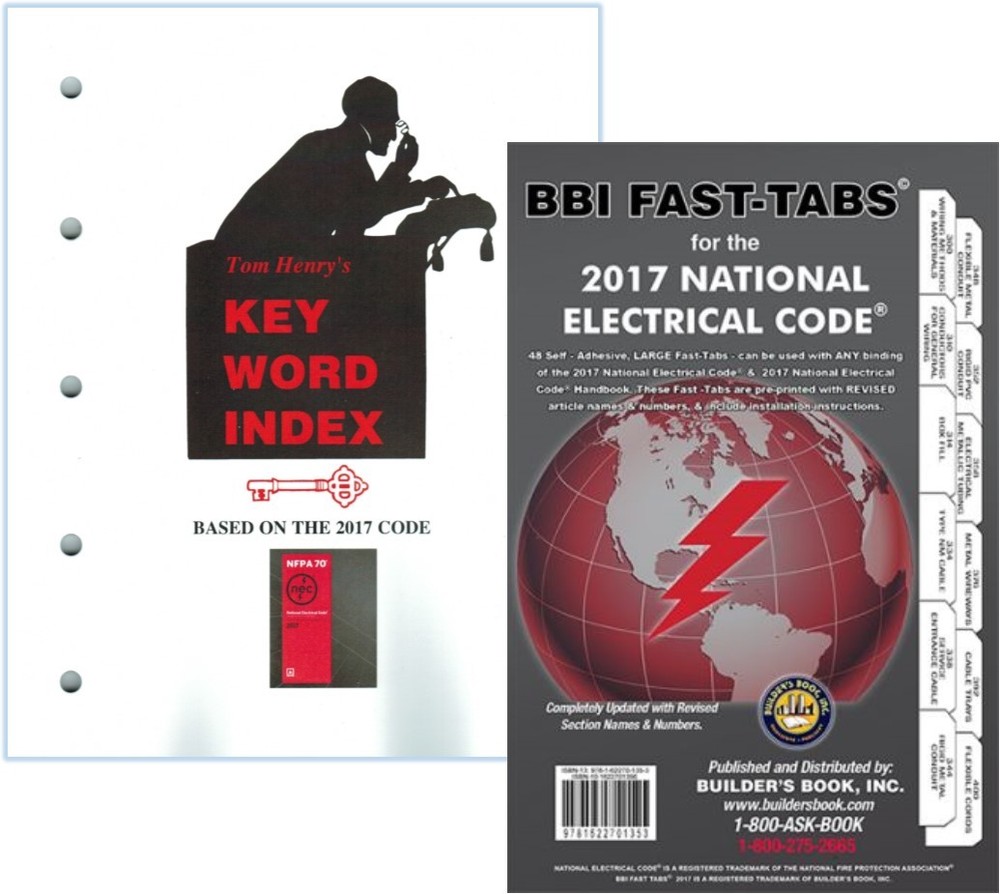 Key Word Index, based on the 2017 Code, with Fast-Tabs for 2017 NEC Code 2017 Ed