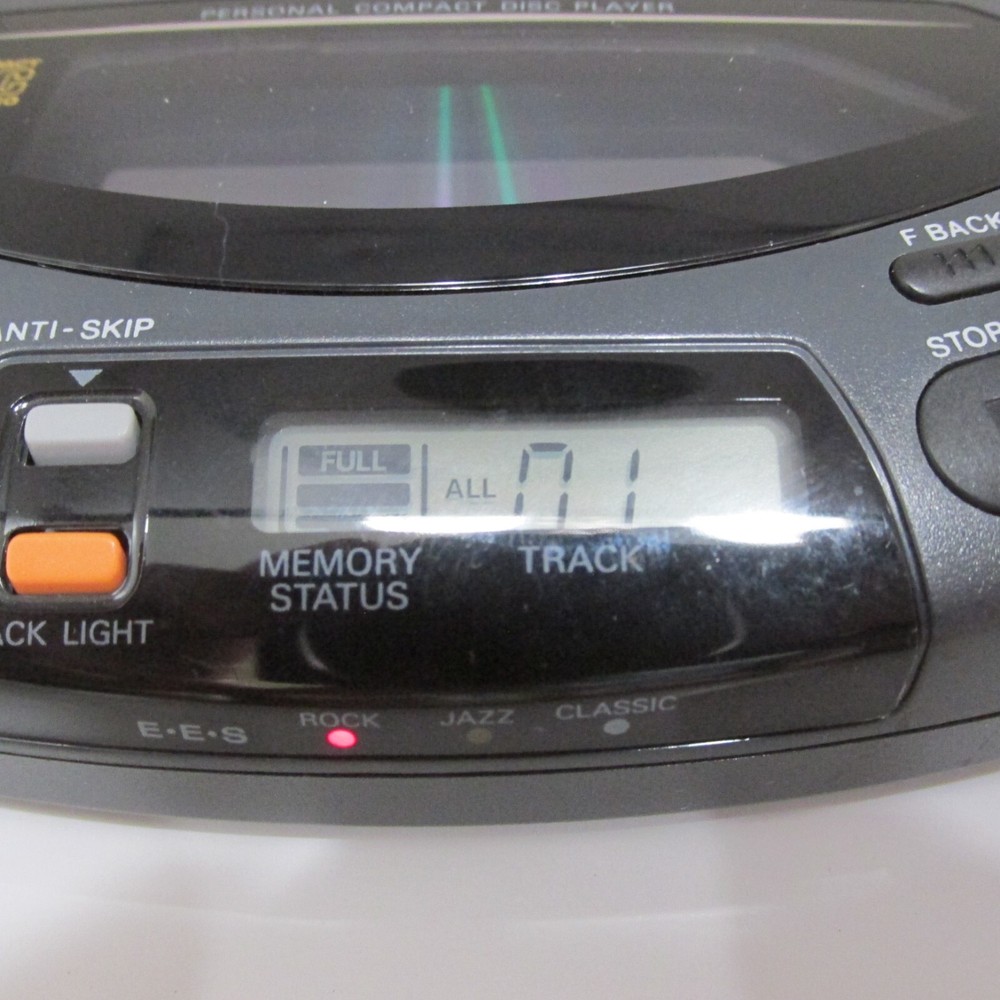 Fisher EES 1 Bit OPTI TRAC Personal CD player PCD-5- Tested