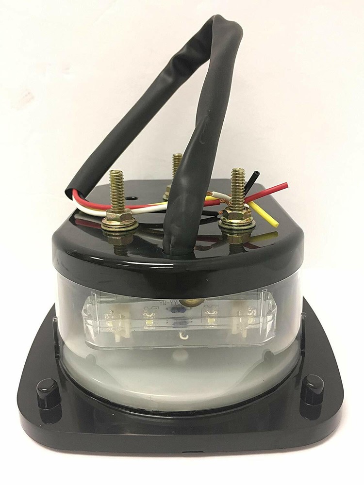 2 Pack Universal Square 12V Combination 38 LED Signal Tail Light DOT trailer