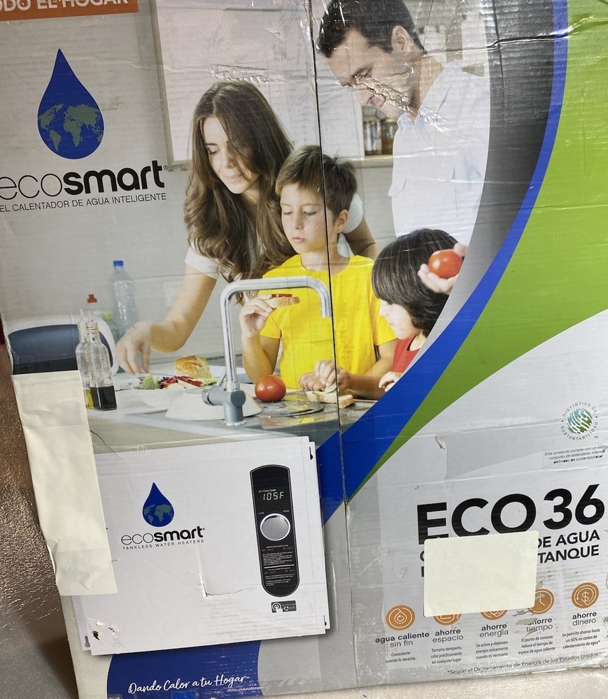 EcoSmart 36 kW 7.03 GPM 240-Volt Electric Tankless Water Heater