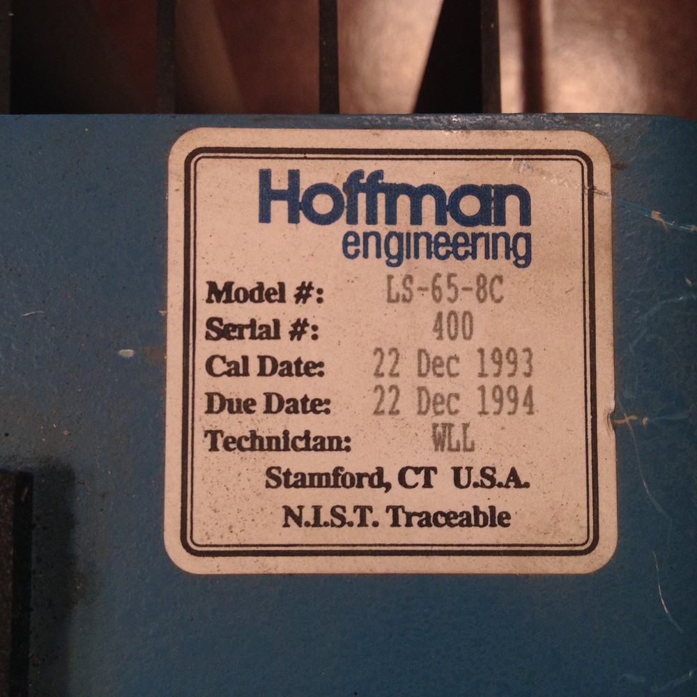 Hoffman Engineering Luminance Standard LS-65-8C