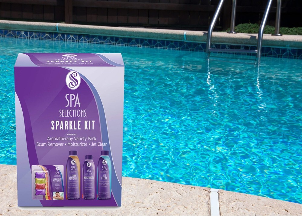 Spa Selections 4-Pack Aromatherapy Sparkle Kit for Spas