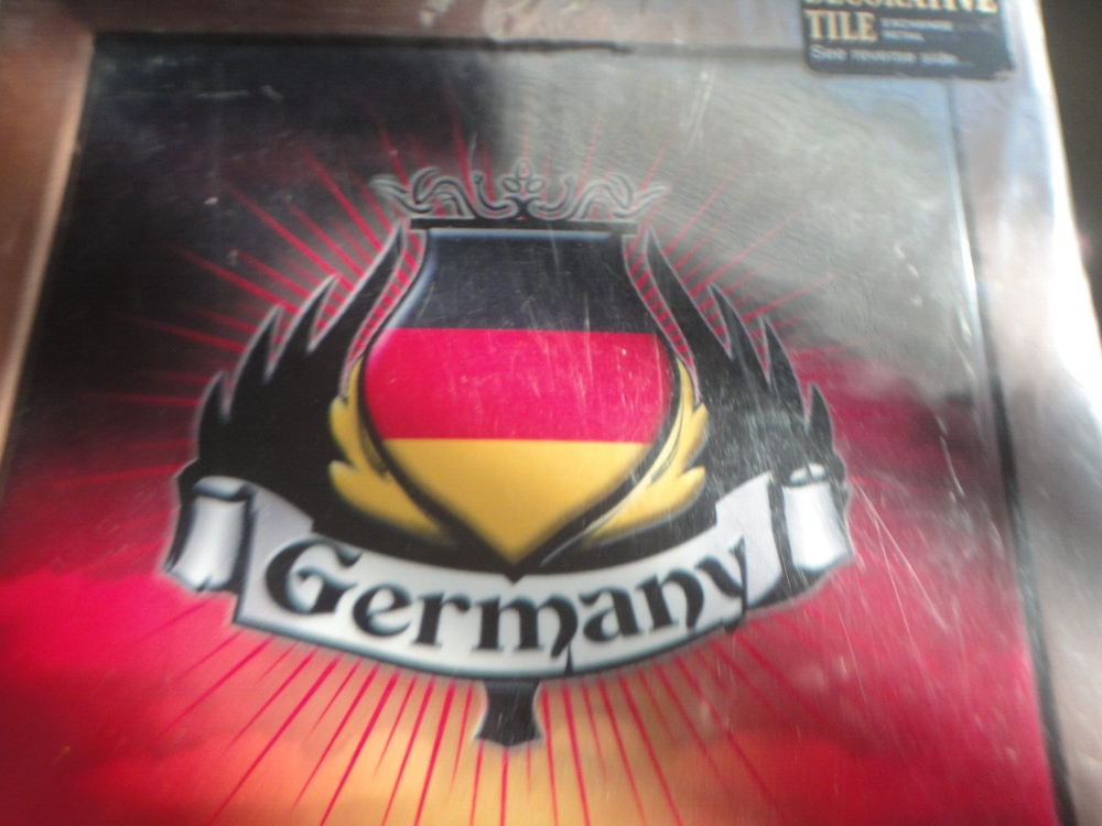 Custom Decorative Tile Germany framed OS in plastic