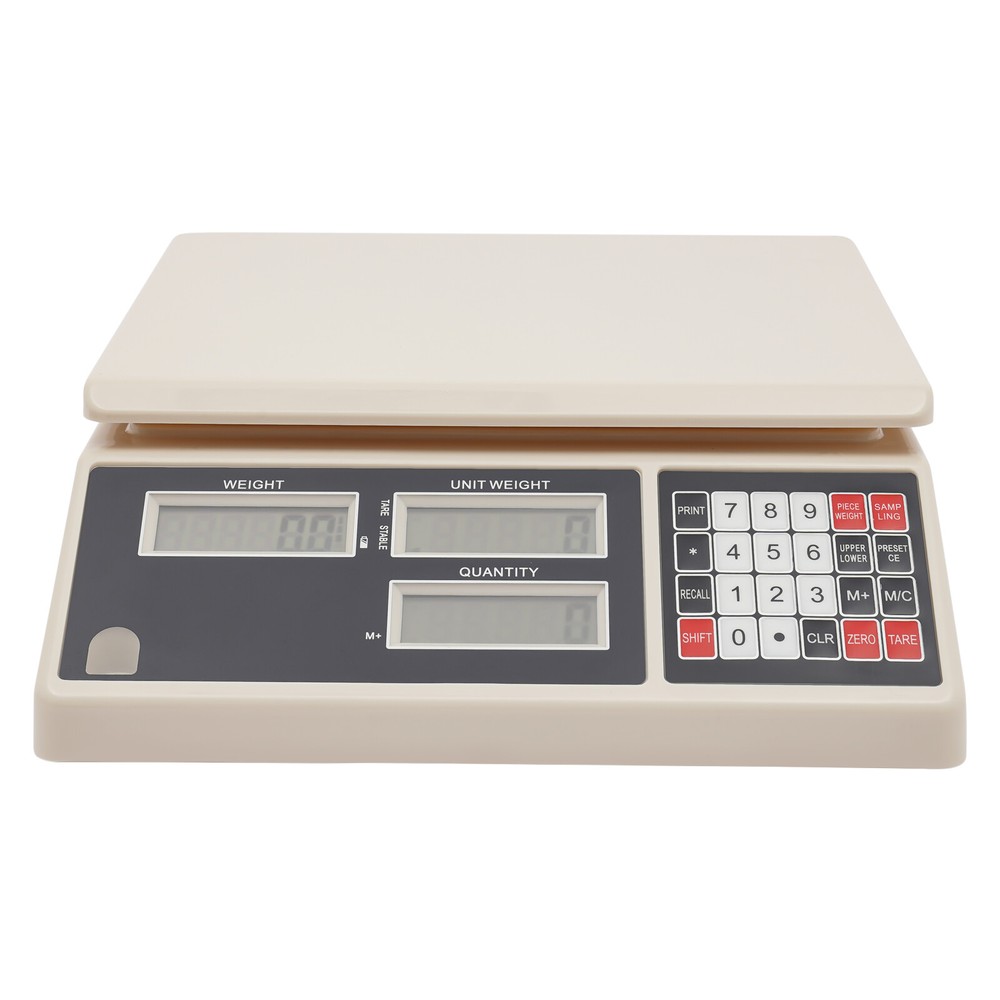 Industrial Counting Scale 0.002-66.14lbs 110V Precision Counting Scale Silver US