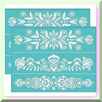 2-Piece Self-Adhesive Silk Screen Printing Kit for DIY Projects