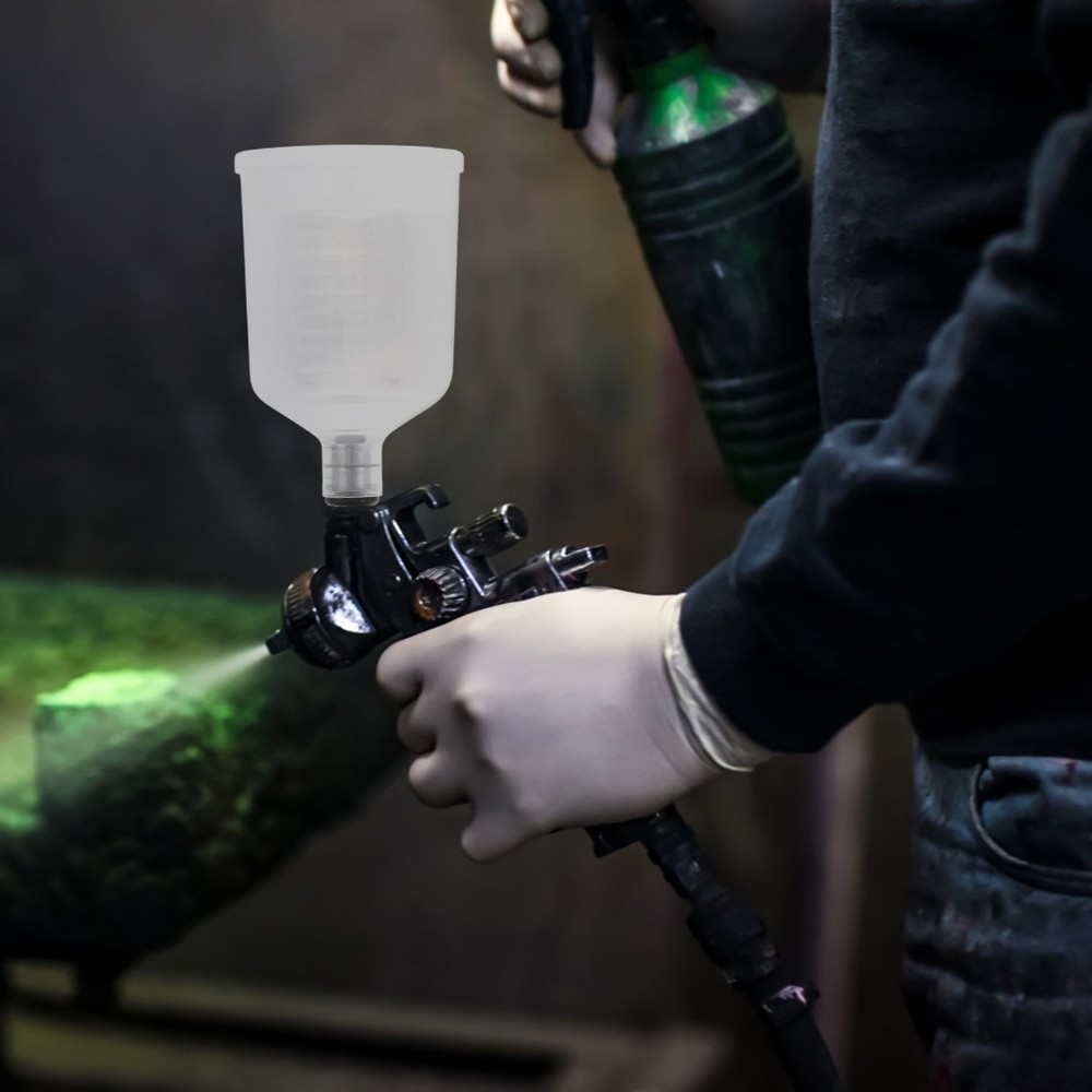 6 PCS Split-type Airbrush Use Paint Container Replaceable Airbrush Pigment Cup