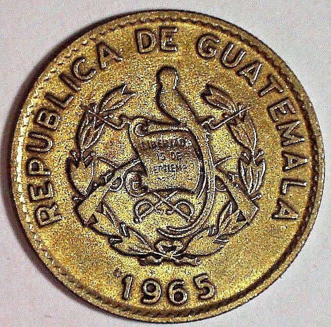 10 Centavos - Guatemala 1965