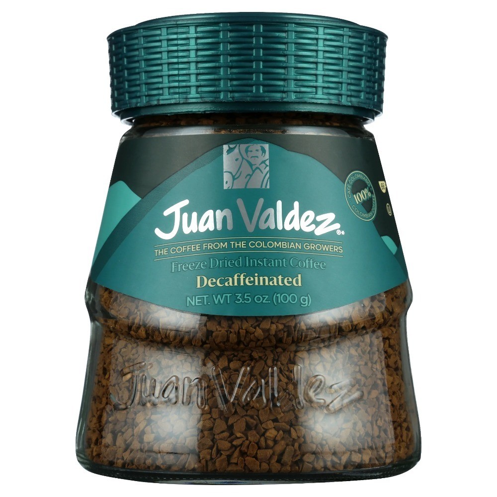 Decaf Instant Coffee 3.5 oz Jar No Artificial Flavors