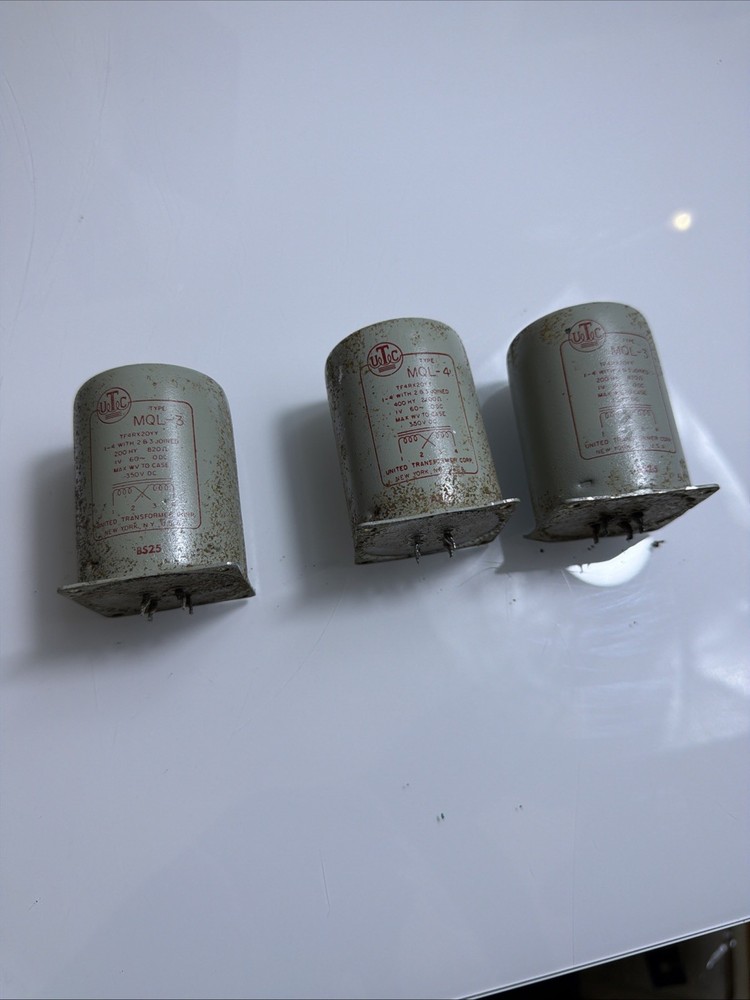 Vintage UTC Transformers MQL Lot