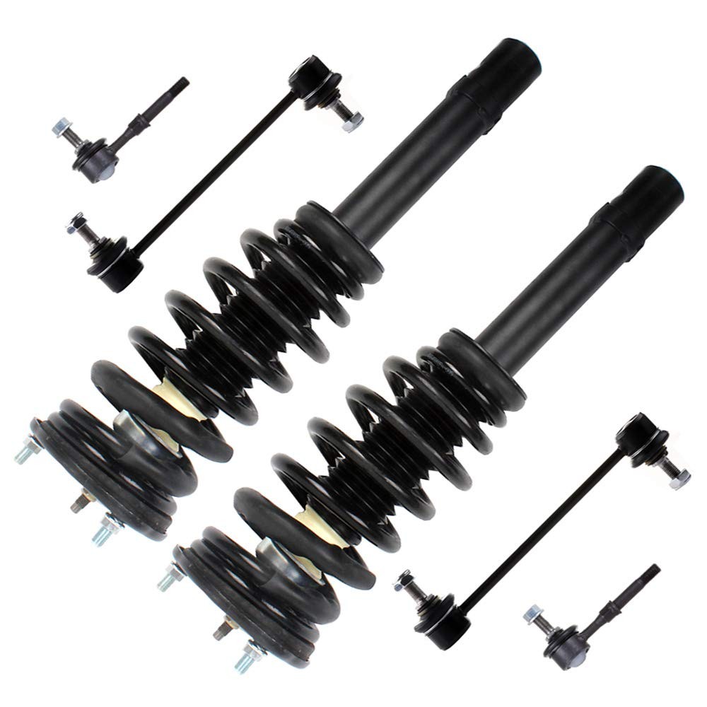 Suspension Kit 2pcs Front Strut 4pcs Stabilizer Bar Link Fits Sonata 2000-2005