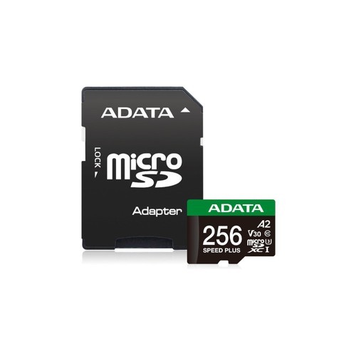 ADATA Speed Plus 256GB microSDXC Card Adapter Fast Read 180MB/s FAST