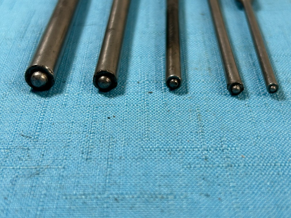 Vintage Mayhew 5 Pc Pilot Punch Set