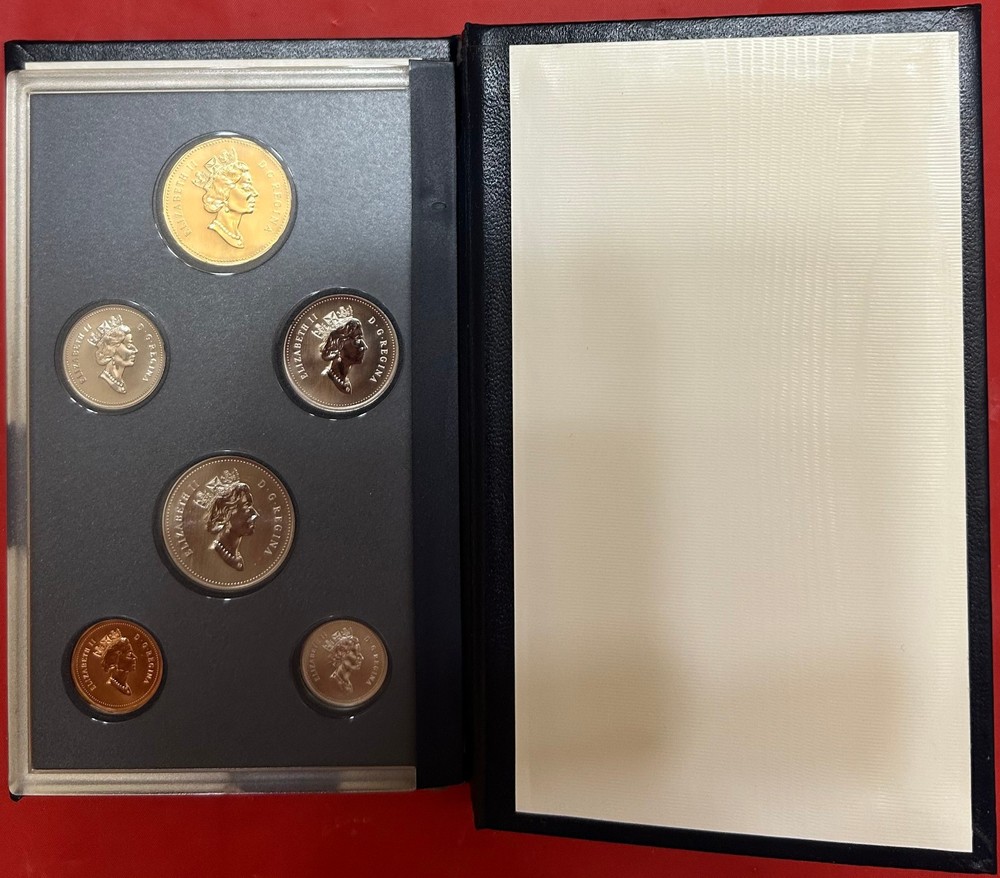 1996 Canada Specimen Set Plus COA & Box