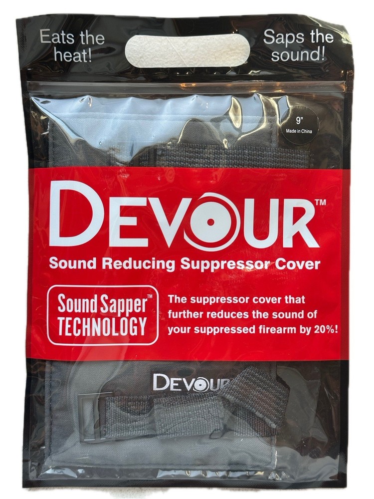 Devour Suppressor Cover 9" Black