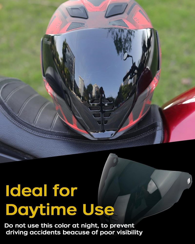 Visor Face Shield Replacement, IC-06 Visors Shield Compatible with IC-06 UV P...