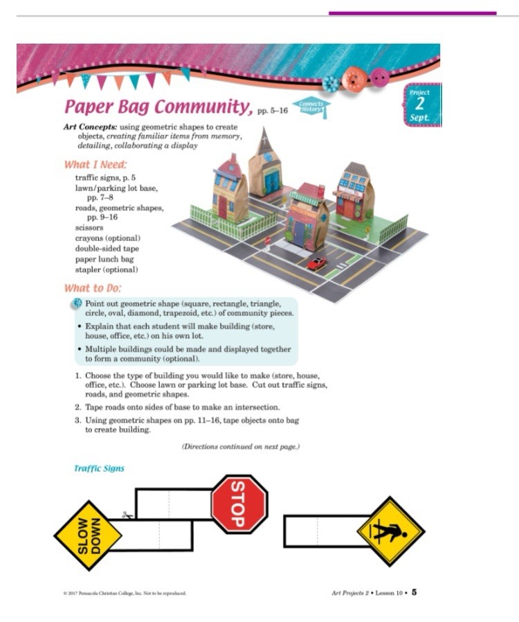 Abeka Art Projects 2. Blank Projects! Fourth Edition. 2nd Grade. Art Series.