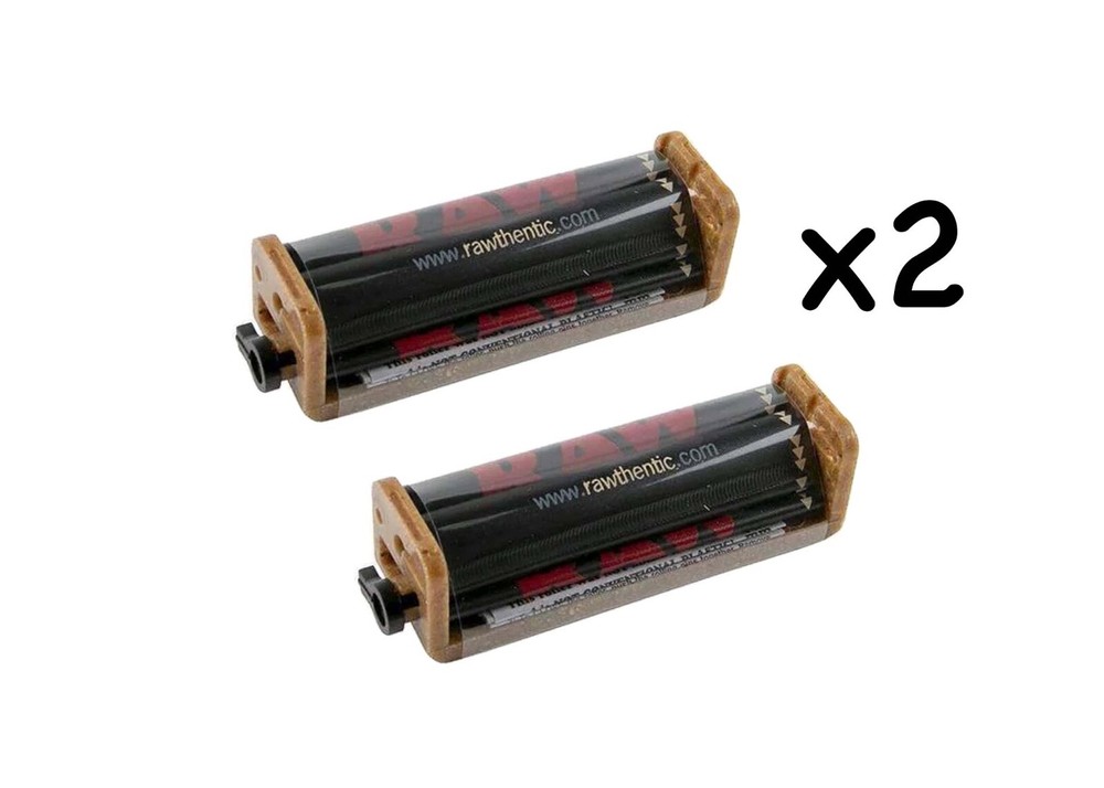 Raw 79mm King 11/4 & 11/2 - 2 Way Rolling Machine Roller Plastic