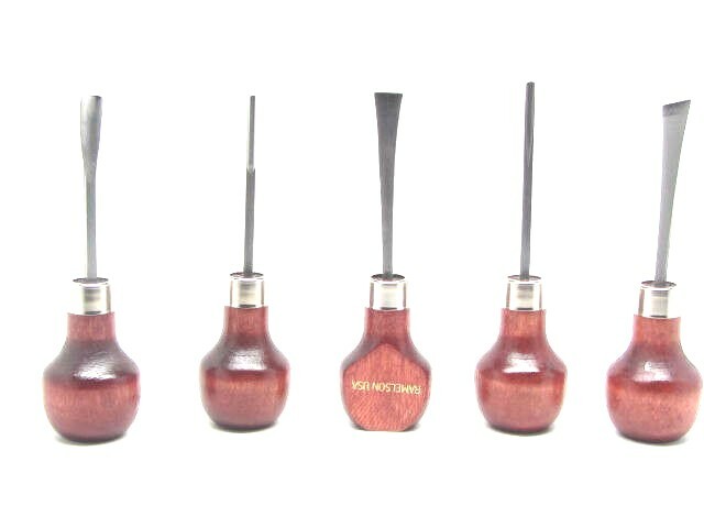 General Tools 1293 5 Piece Carving Tool Set