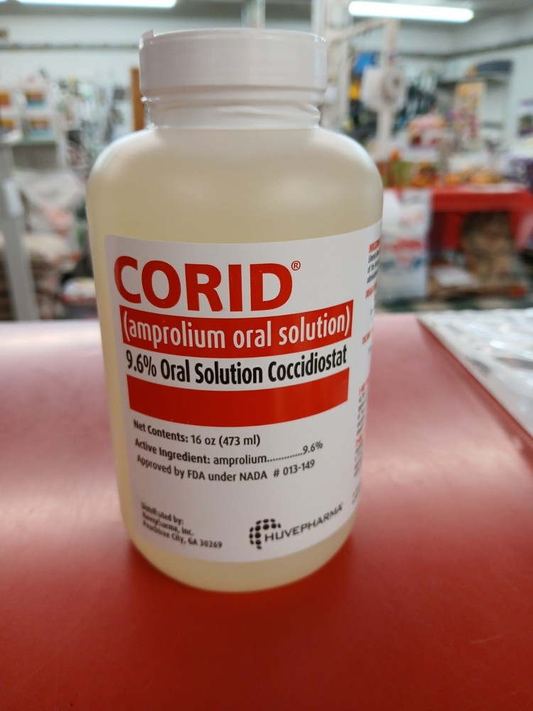 CORID ( AMPROLIUM ORAL SOLUTION )  16 OZ 9.6% LIQUID