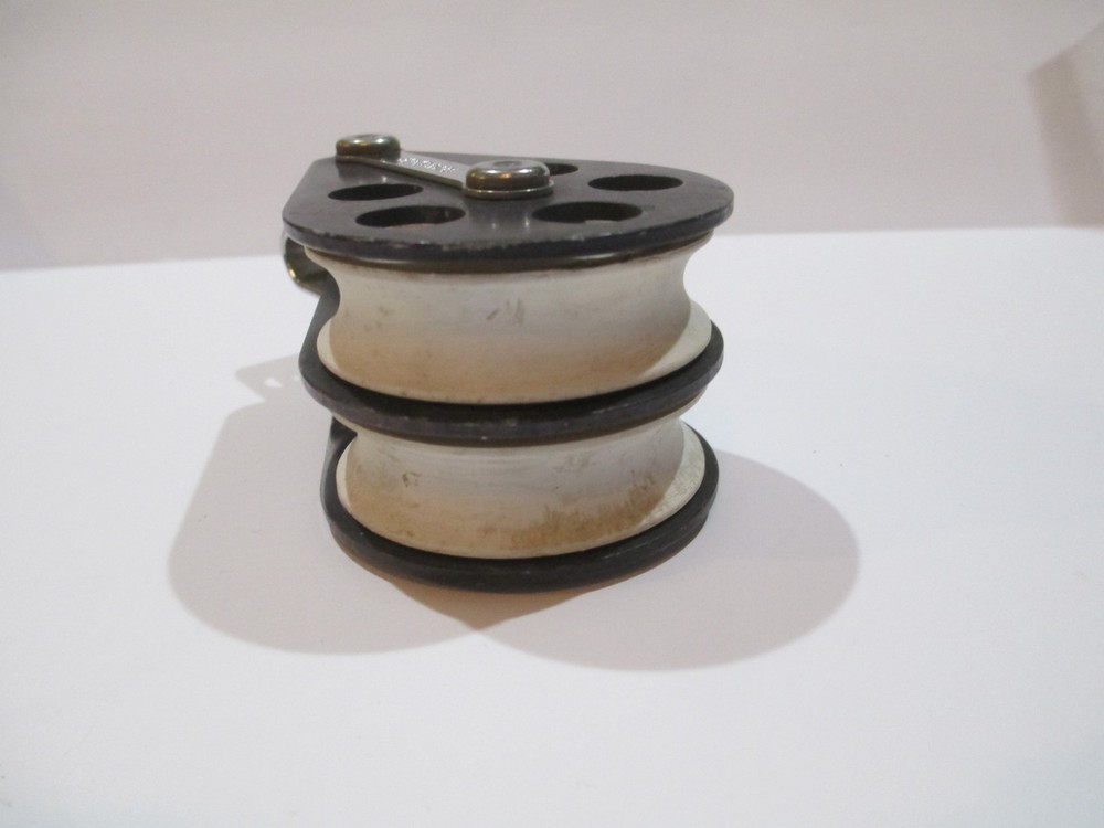 Schaefer 2 1/8" DOUBLE BLOCK Sailing Rigging Pulley 33B21