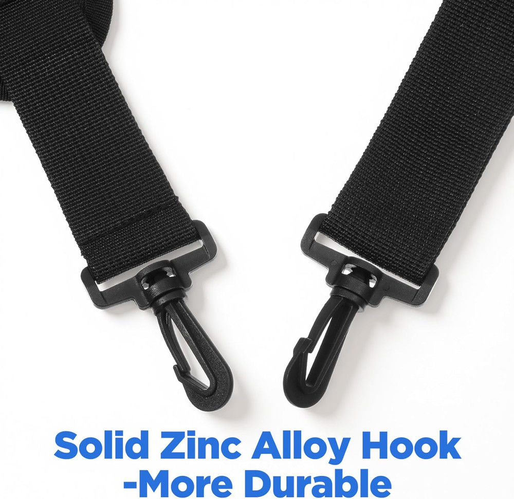 Universal Shoulder Strap Replacement 63" Adjustable Comfortable Bag Belt with Sw