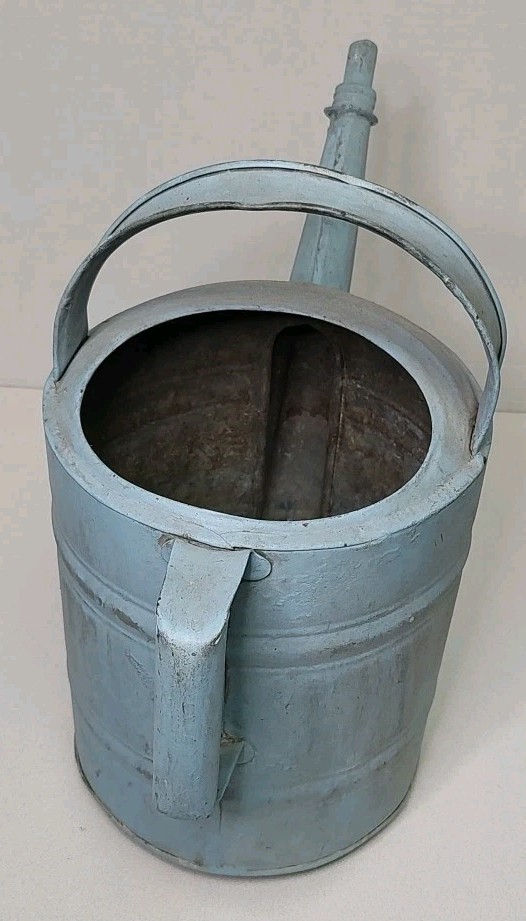 Vintage Rustic Galvanized Watering Can #8