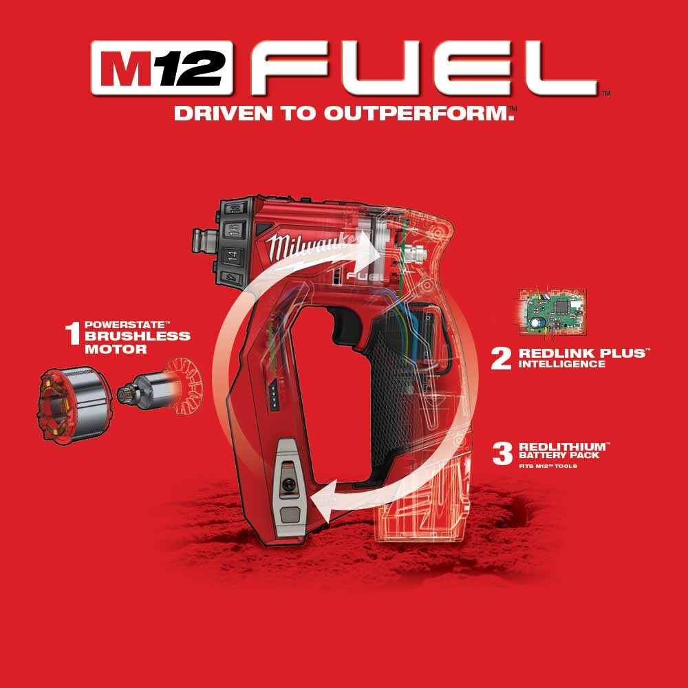 Milwaukee 2505-20 M12 FUEL Installation Drill/Driver (Tool-Only)