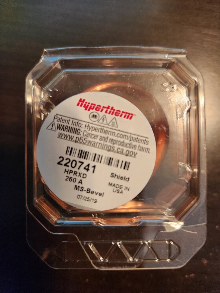 Hypertherm 220741 260A MS-Bevel Shield, HPRXD, Qty.1