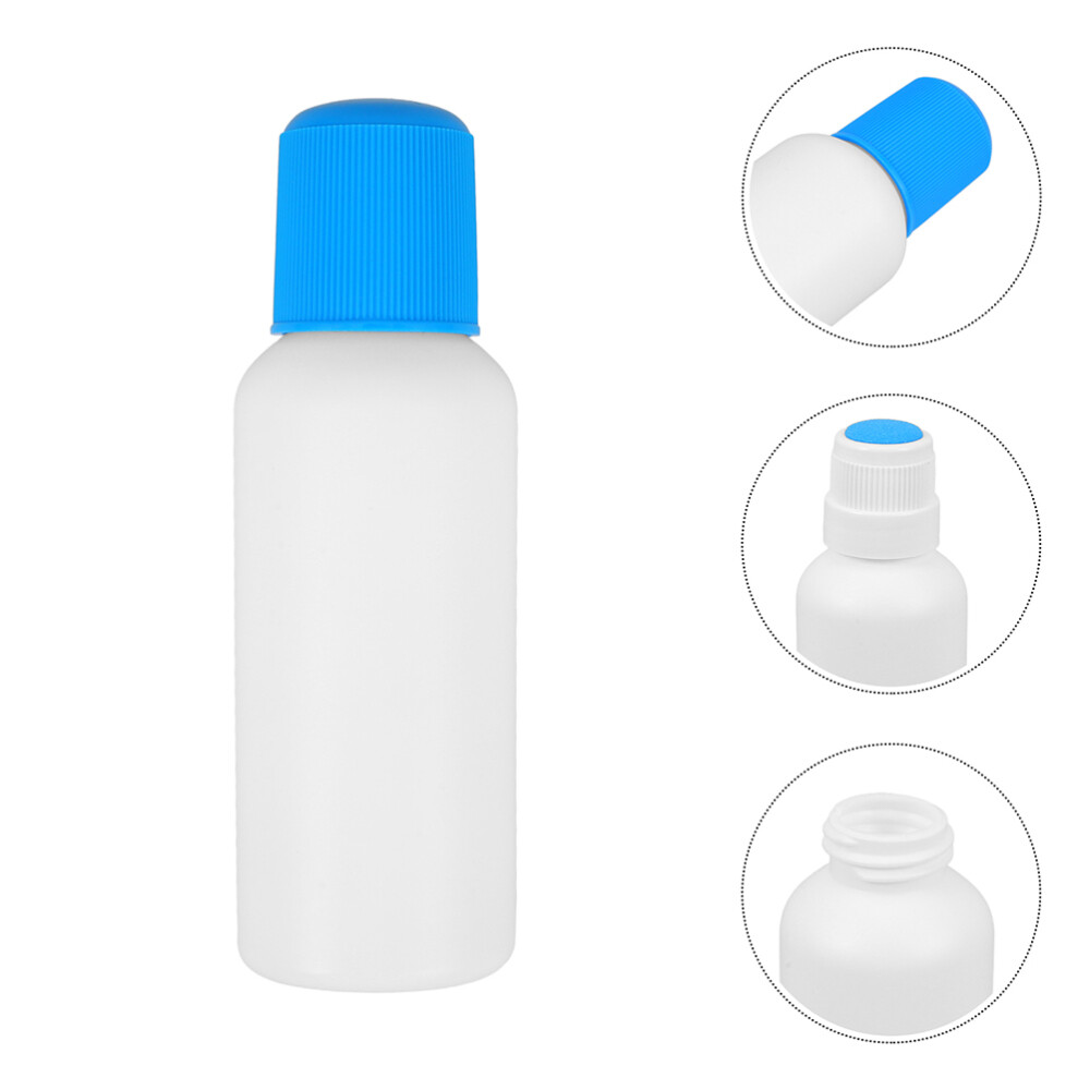 4pcs 100ml Sponge Head Applicator Bottle Empty Plastic Dauber Bottles