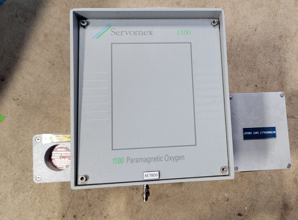 SERVOMEX PARAMAGNETIC OXYGEN 1100 SERIES TRANSDUCER UNIT TYPE 1133 USED