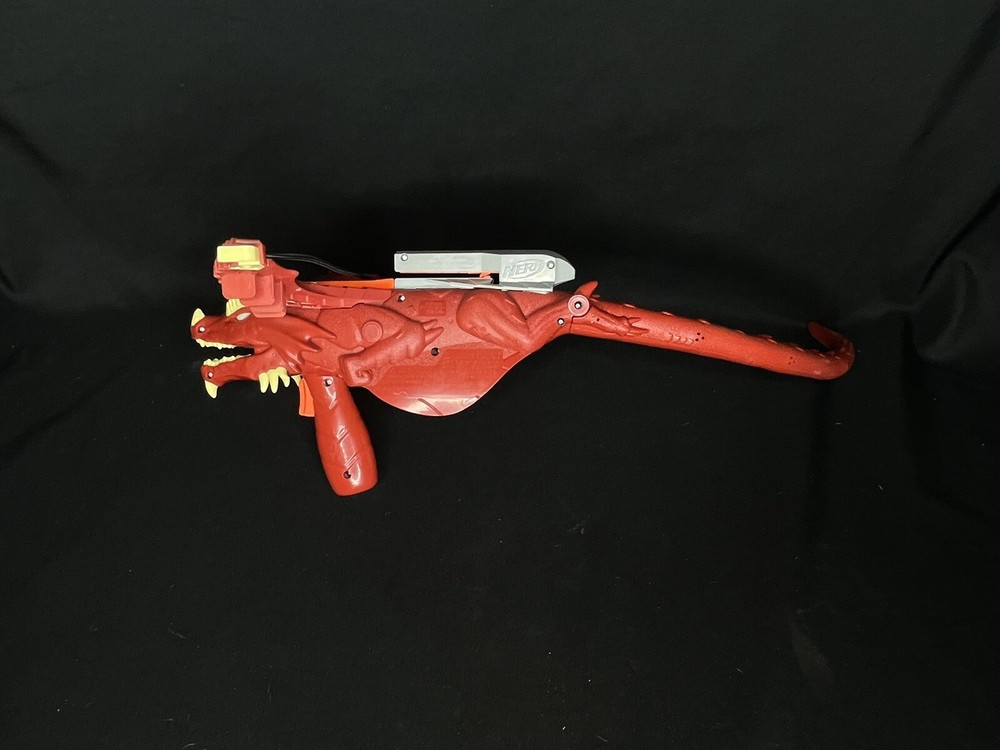 Nerf - Dungeons & Dragons: Themberchaud Nerf Blaster Tested Working Red