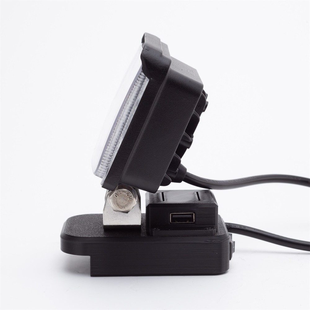 LED Work Light For Bauer 20V Li-Ion Battery Foldable Compact Job Site Light