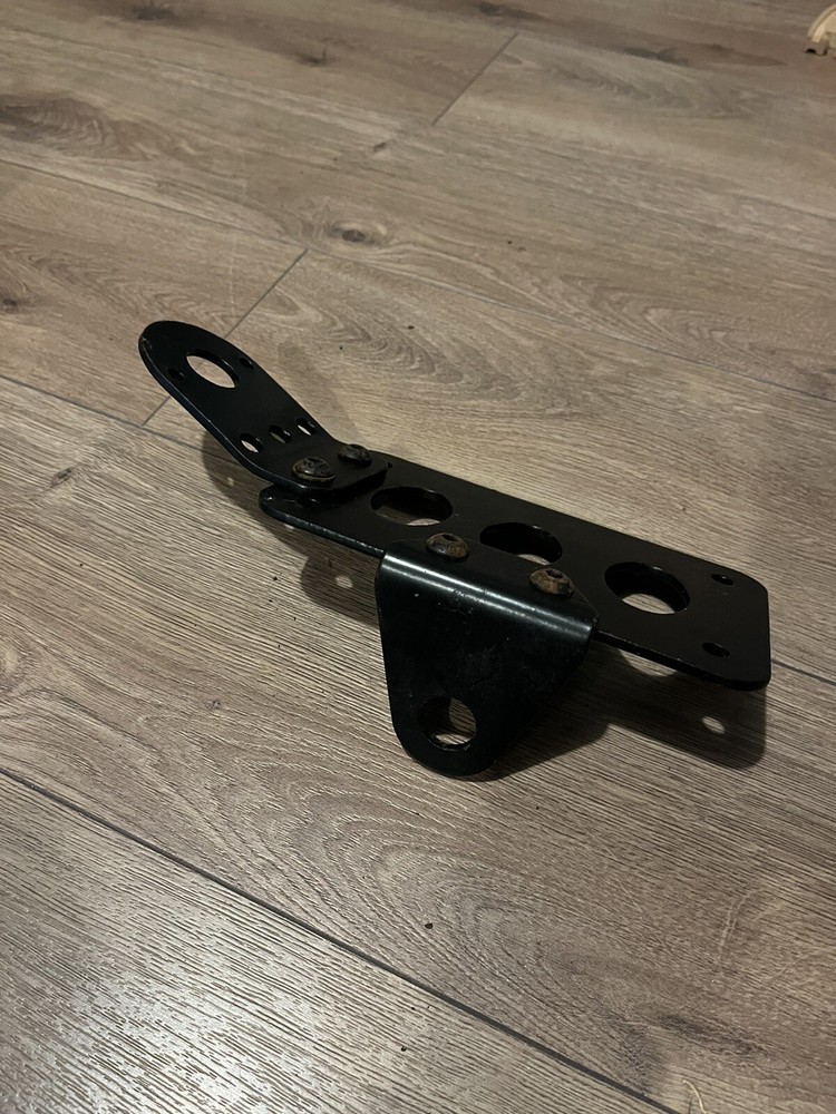 Aftermarket number plate holder
