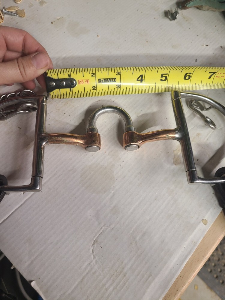 Correction Dee Ring medium Port English Bit Hooks