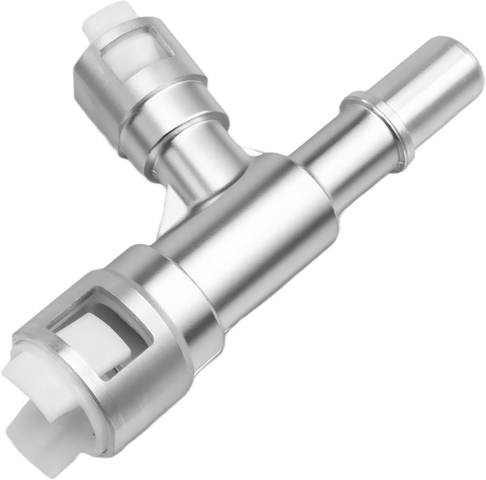 Upgrade Aluminum Metal HVAC Heater Inlet Hose Tee Connector Compatible with Cadi