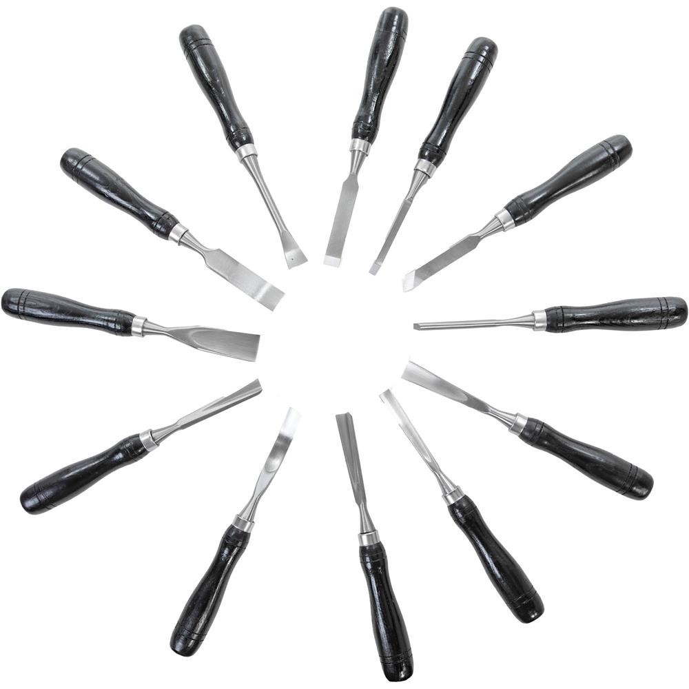 H7923 12-Pc. Carving Chisel Set