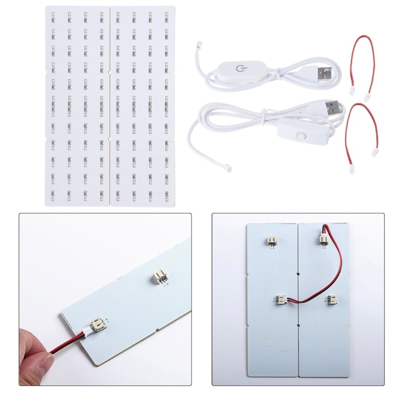 For Lab Lithophane LED Backlight Board Kit DIY Lamp Board Replacement