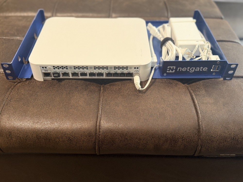 Netgate 6100 Max PFSENSE+ Security Gateway Firewall with Rack Mount