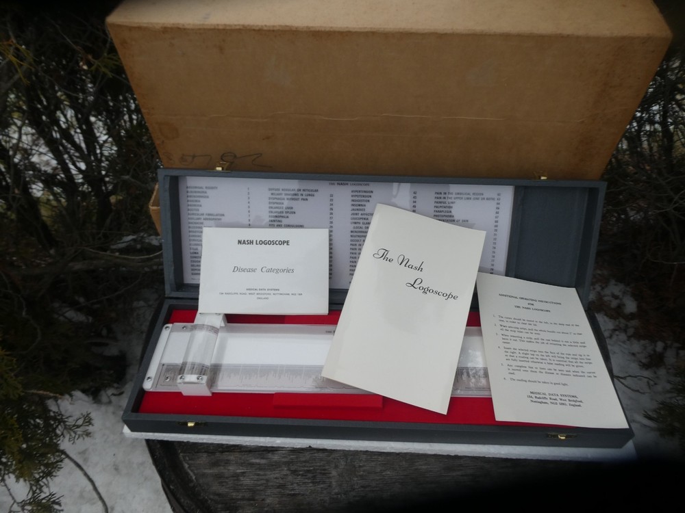 THE NASH LOGOSCOPE BY MEDICAL DATA SYSTEMS-DIAGNOSTIC TOOL (C. 1965)